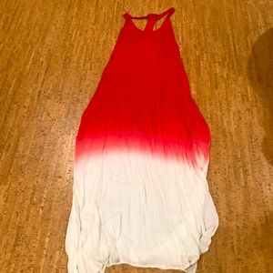 Beautiful ombré dress with slits on sides